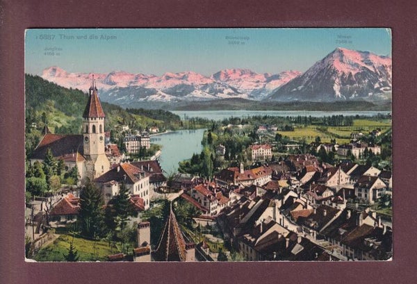 THUN und die Alpen