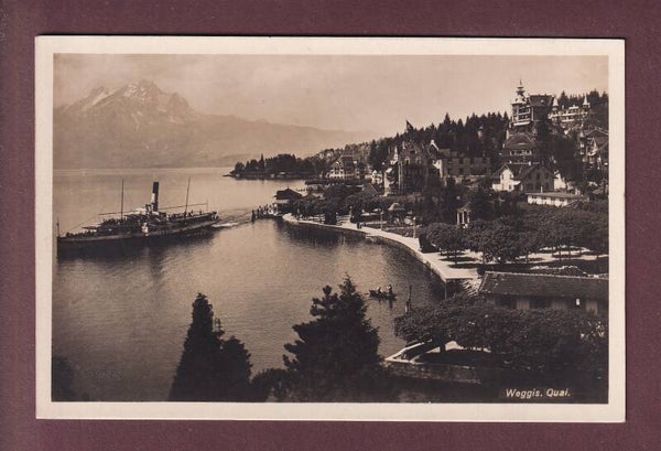 WEGGIS - Quai - Schiff
