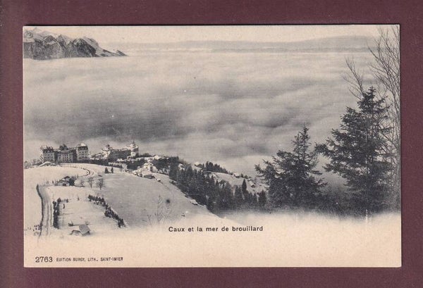CAUX et la mer de brouillard
