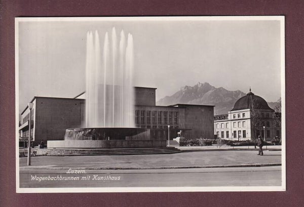 LUZERN - Wagenbachbrunnen - Kunsthaus