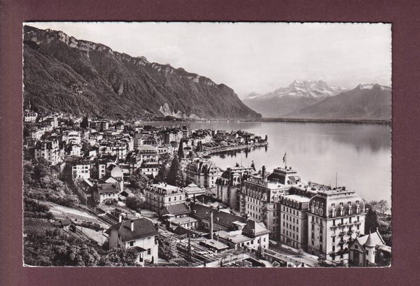 MONTREUX - Partie avec le Palace - 1957