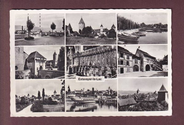 ESTAVAYER - 9 images - 1955