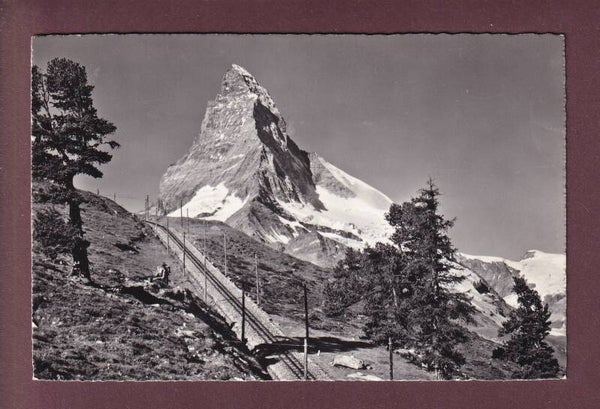 Riffelalp mit MATTERHORN / CERVIN - 1966 (auch Briefmarken)