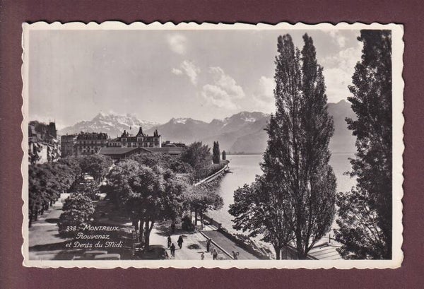 MONTREUX - Rouvenaz et Dents du Midi - 1948
