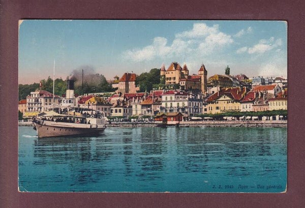 NYON - Bateau CGN - 1924