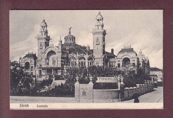 ZÜRICH - Tonhalle - 1907
