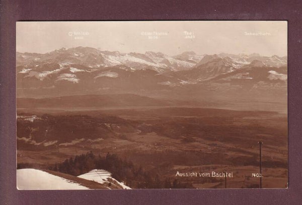Aussicht vom BACHTEL-KULM - 1923