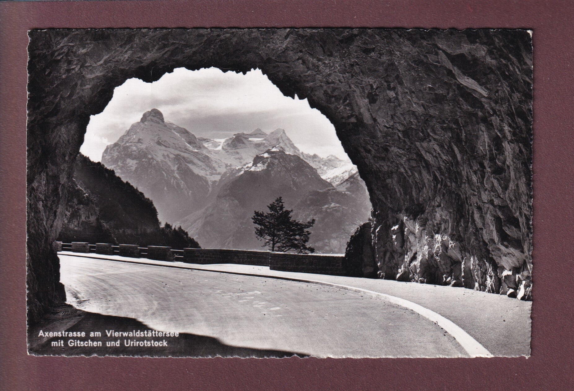 AXENSTRASSE - Gitschen - Urirotstock - 1952