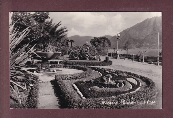 LOCARNO - Giardini aul lago - 1961