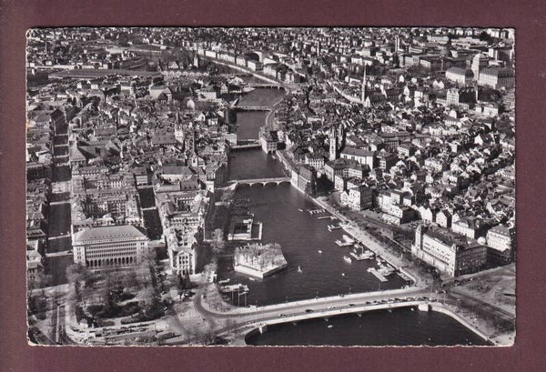 ZÜRICH - Flugaufnahme - 1956
