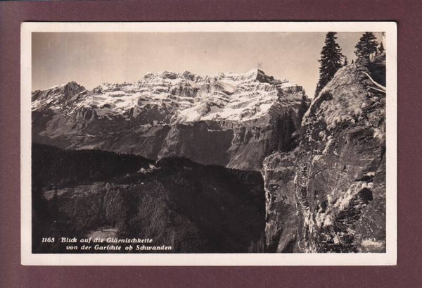 GARICHTE ob Schwanden - Glärnischkette - 1937