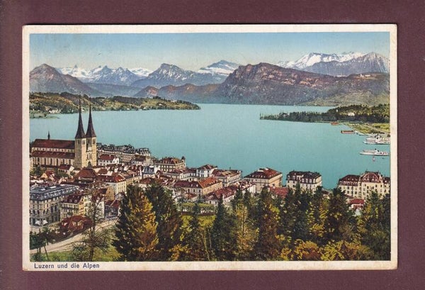 LUZERN und die Alpen - 1932