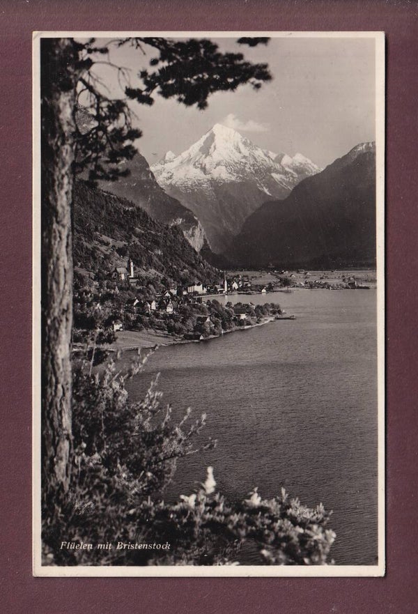 FLÜELEN - Bristenstock - 1937