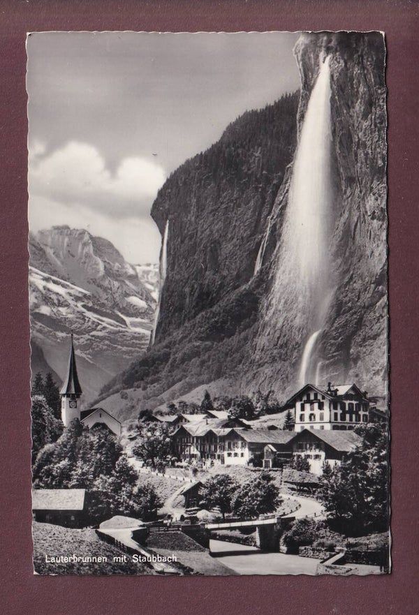 LAUTERBRUNNEN - Staubbach - 1964