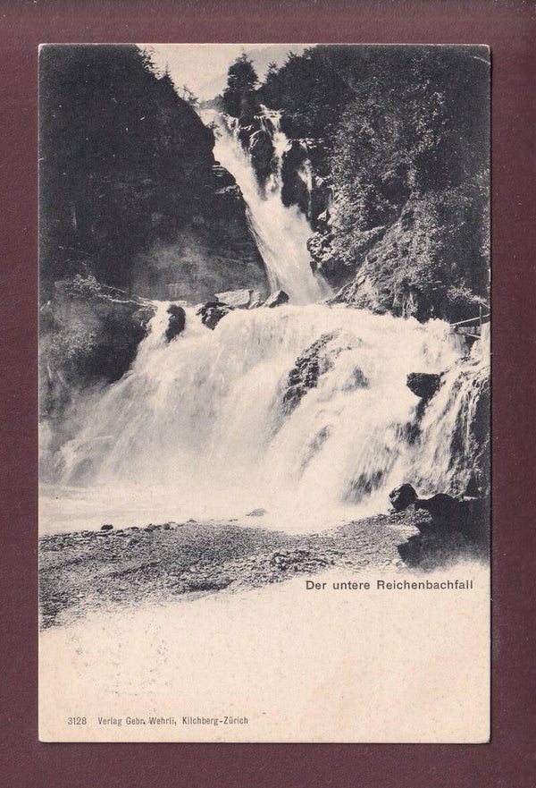 Untere REICHENBACHFALL - 1922 Tell mixte