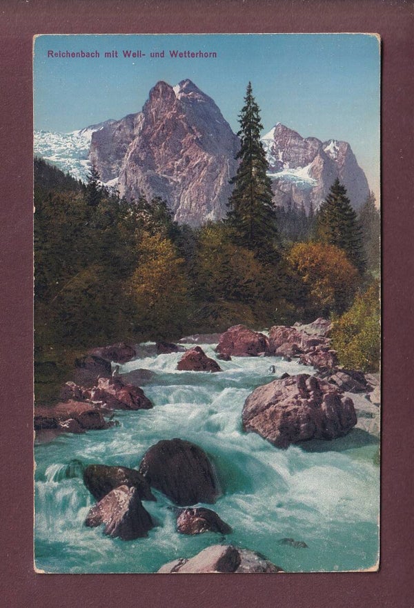 REICHENBACH - Well- und Wetterhorn - 1928