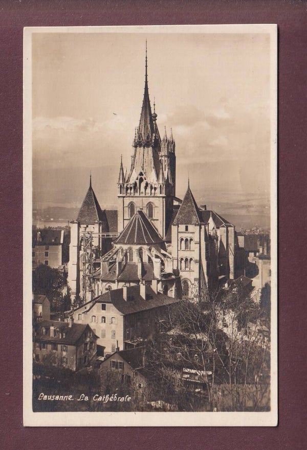 LAUSANNE - Cathédrale - 1925