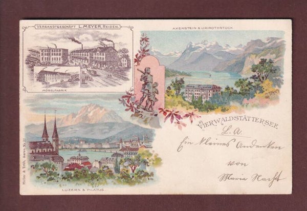VIERWALSTÄTTERSEE - Möbelfabrik L. Meyer - 1899
