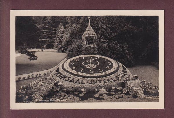 INTERLAKEN - Blumenuhr