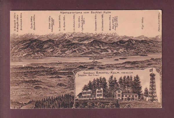 BACHTEL-KULM - Gasthaus und Alpenpanorama