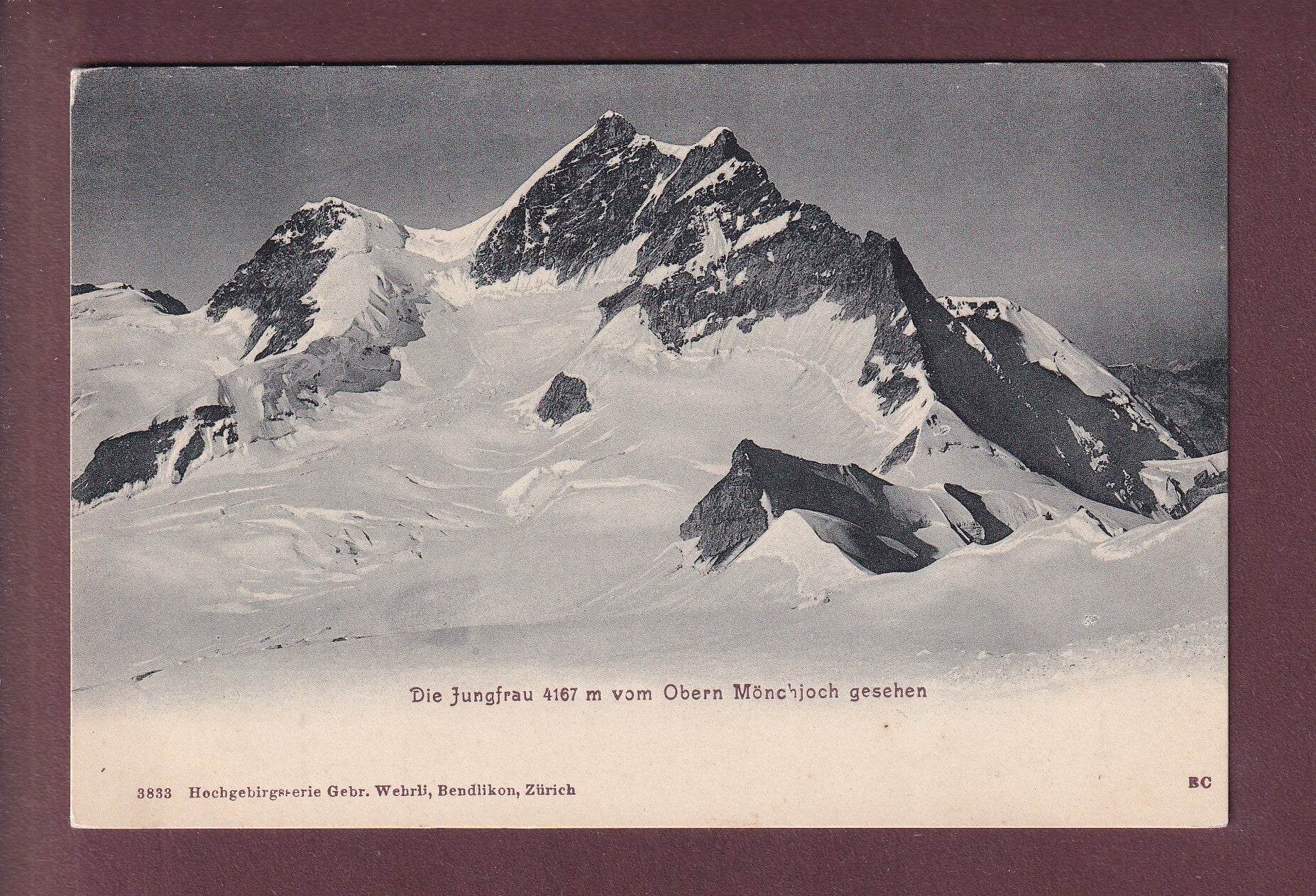 JUNGFRAU vom Obern Mönchjoch