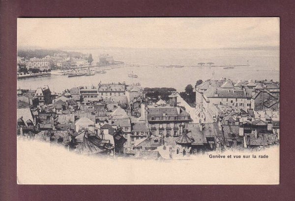 GENEVE - Partie avec la rade