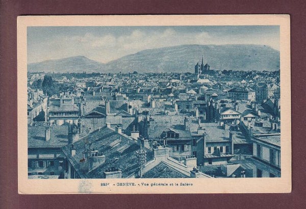 GENEVE et le Salève