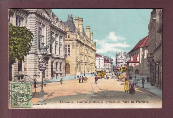 LAUSANNE - St. François - 1906