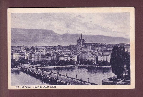 GENEVE - La Rade