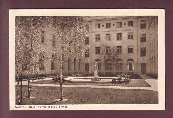 GENEVE - BIT - Cour intérieure