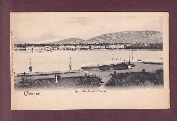 GENEVE - Quai des Eaux-Vives