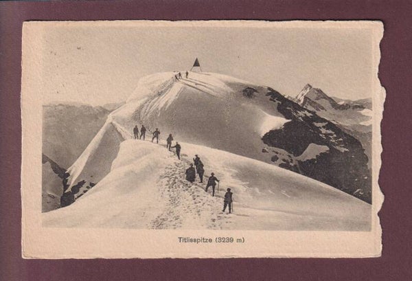TITLIS-SPITZE - Alpinisten - 1912