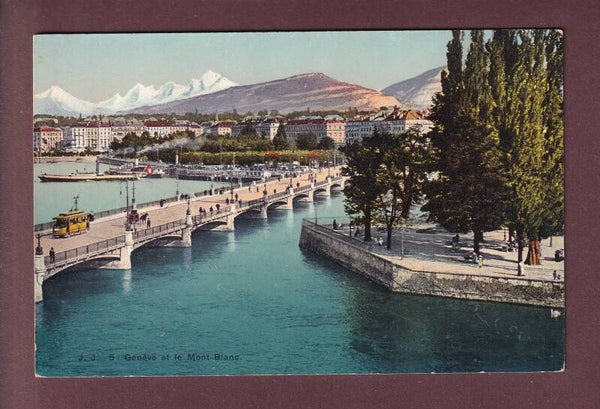 GENEVE - Île Rousseau