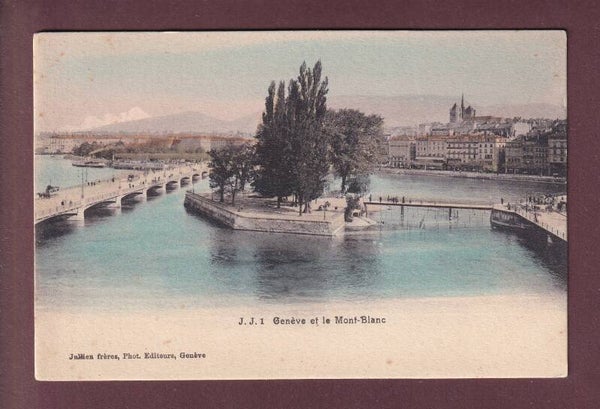 GENEVE - Île Rousseau