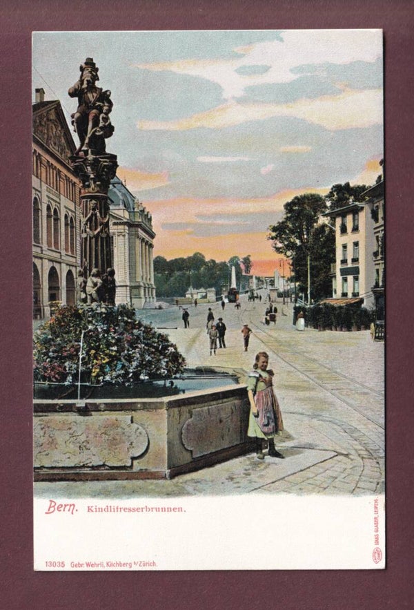 BERN - Kindlifresserbrunnen - Mädchen