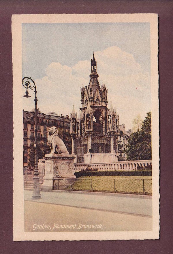 GENEVE - Monument Brunswick