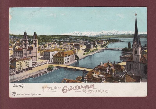 ZÜRICH - Neujahr - 1905