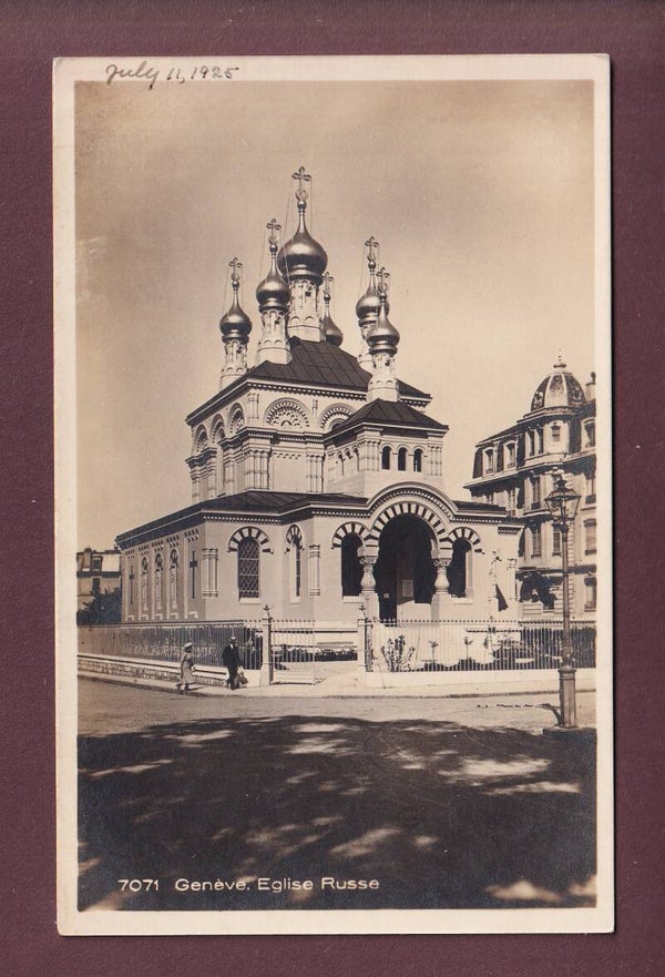 GENEVE - Eglise Russe