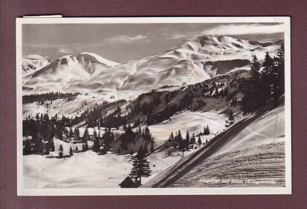 Skigebiet auf STOOS - 1941