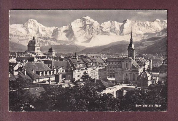 BERN und die Alpen - 1960 // Eckbug //