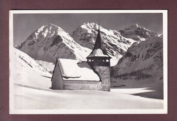 SERTIGTAL bei Davos - Bergkirchlein - 1964