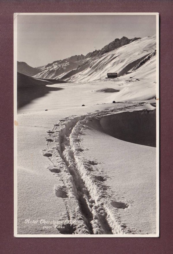 Hotel OBERALPSEE - Furka - 1936