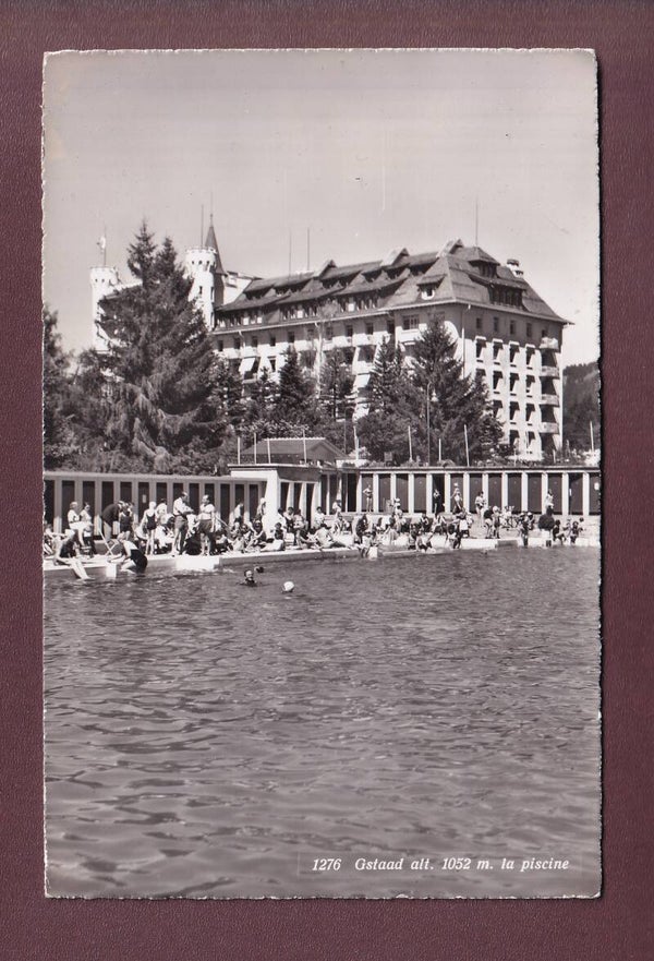 GSTAAD - La Piscine - 1957