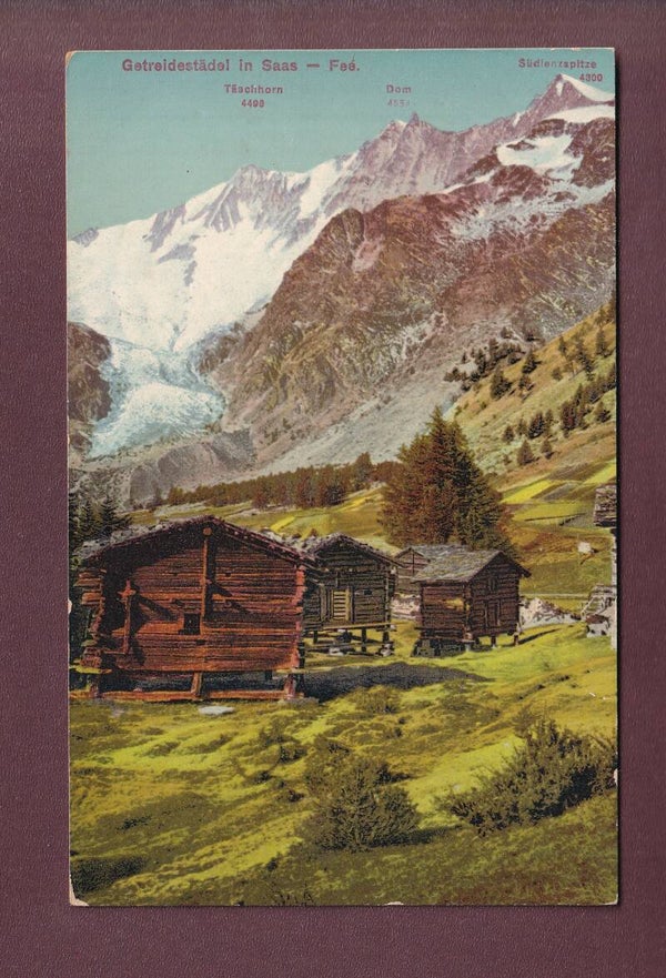 Getreidestadel in SAAS-FEE