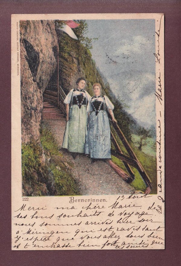 BERN - Tracht - 1901