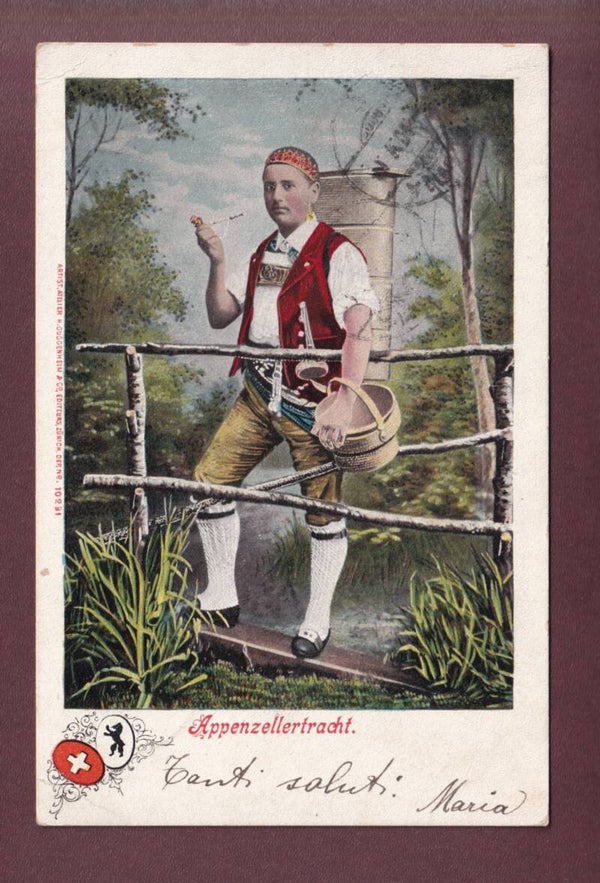 APPENZELL - Tracht - 1902