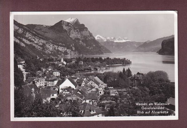 WEESEN - Alvierkette - 1938