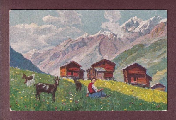 Près ZERMATT par Paolo Kutscha - 1926