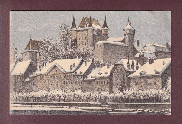 NYON en hiver - Pour la jeunesse - 1914