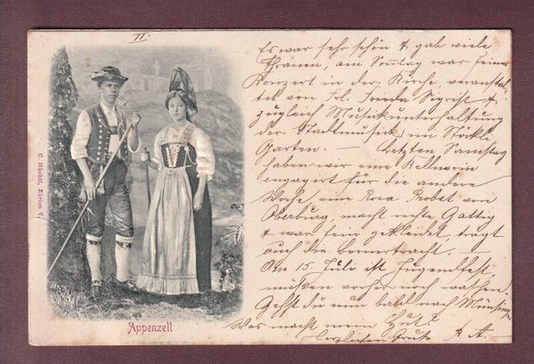 APPENZELL - Tracht - Relief